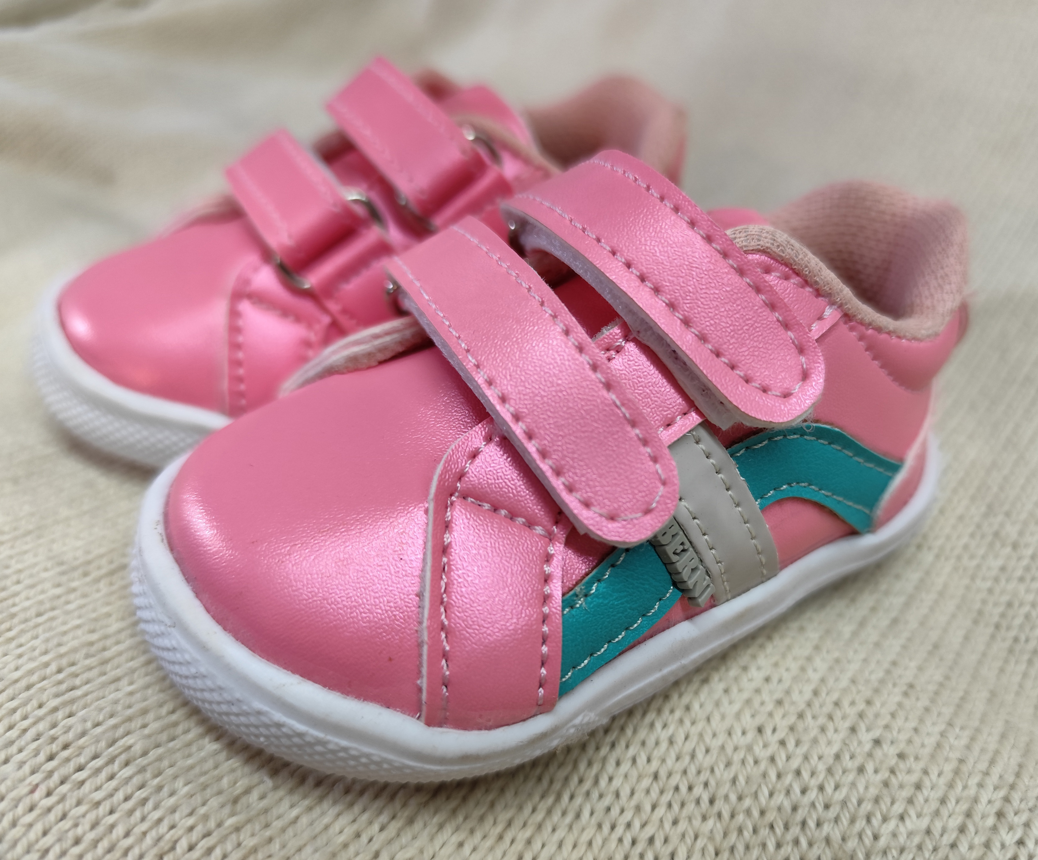 Zapatilla Doble Abrojo Rosa N°17