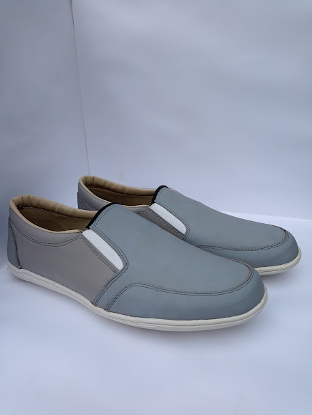 Mocasín gris N° 38